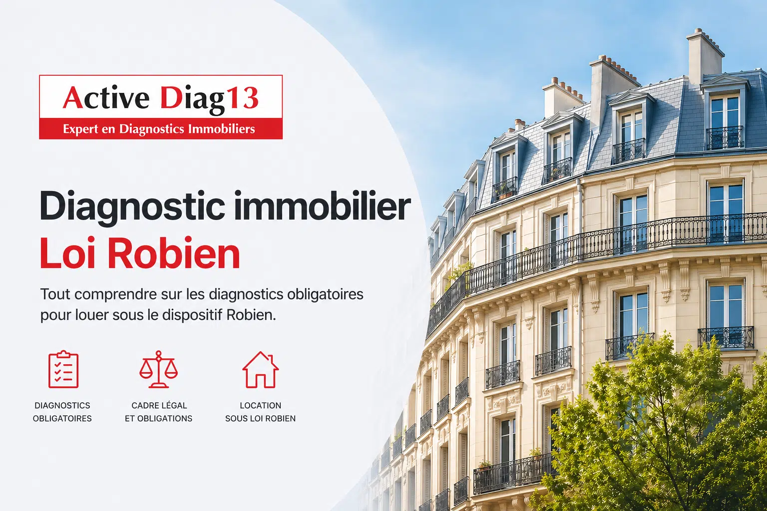 Diagnostic immobilier Loi Robien 1 Active Diag 13 Diagnostic immobilier Loi Robien AD13